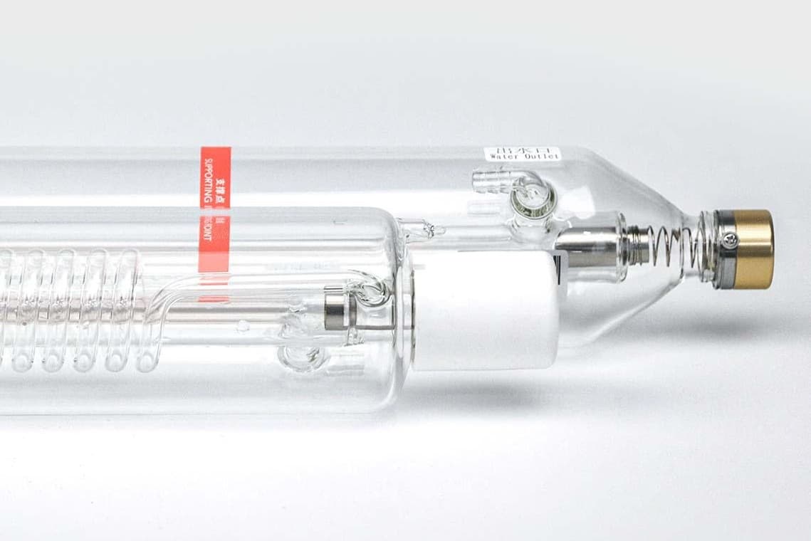 Glass laser tube