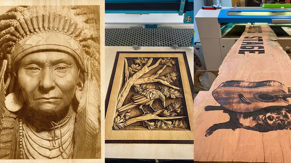 wood engrave