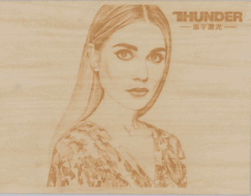 Laser Engrave A Photo On Wood