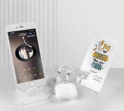 acrylic phone hole