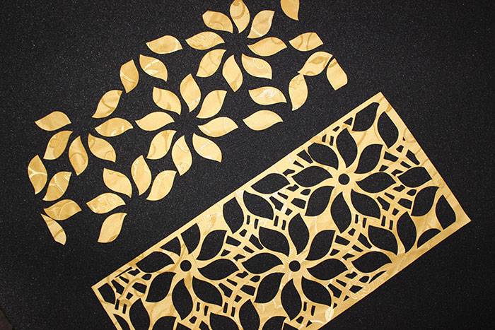 Inlay applique