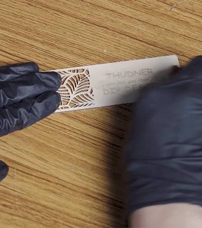 laser engraver wooden bookmarks 3