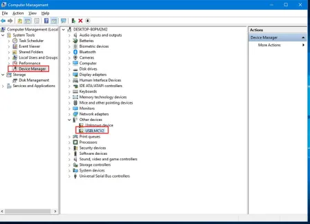 installing EzCAD laser software- locate the new device1