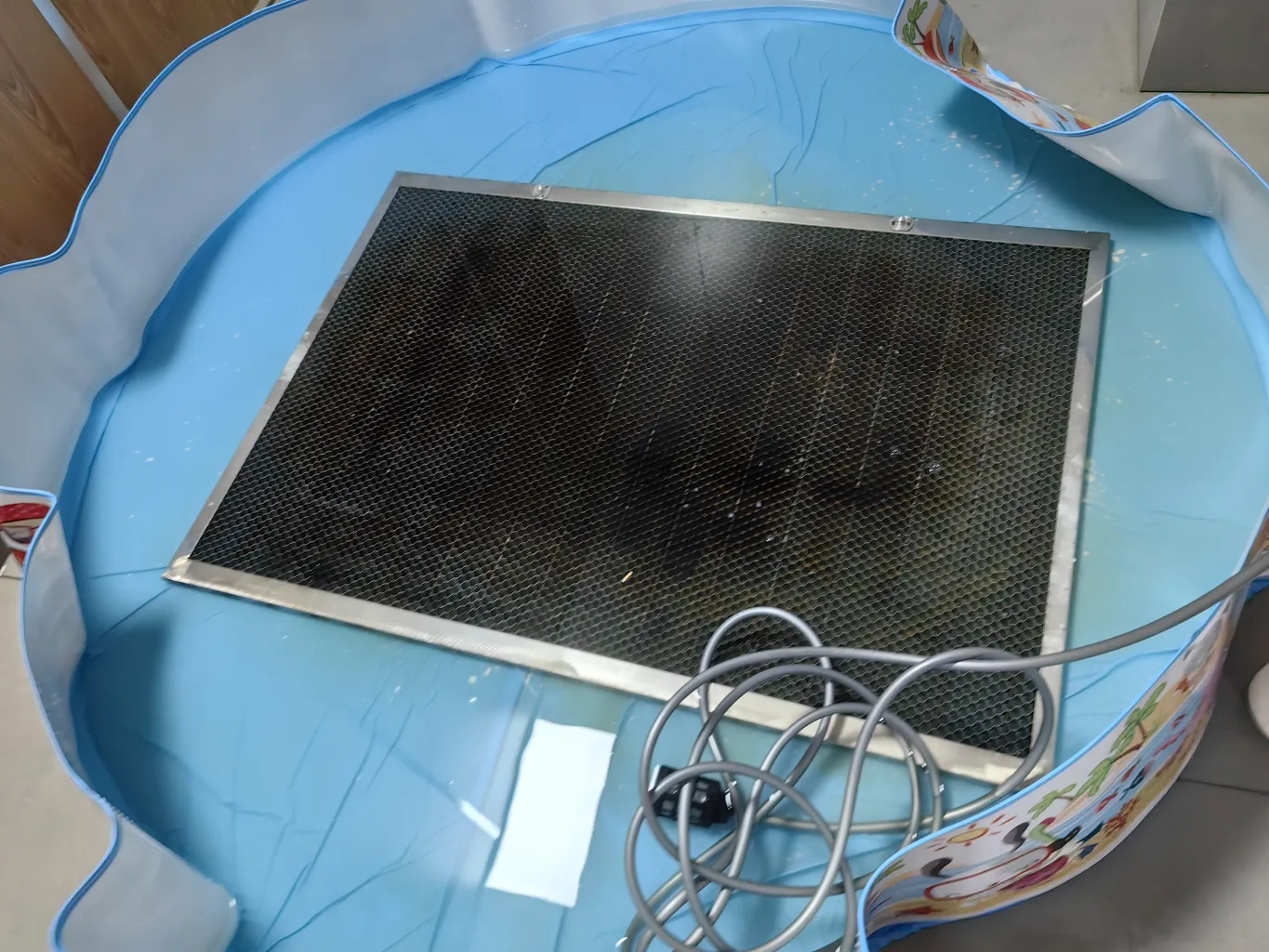 soak honeycomb laser bed1