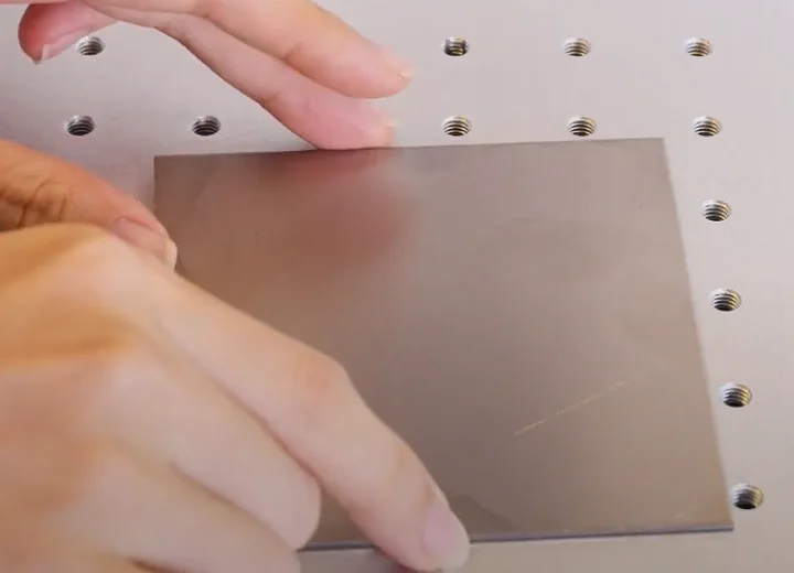 color laser engraving preparation