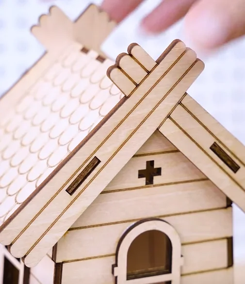 assemble house of windmill house model 2