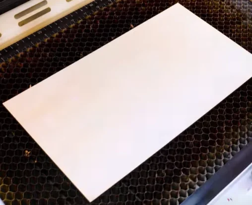 laser cutting bunny napkin holders material