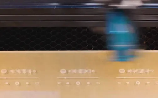 laser engraving custom song displays