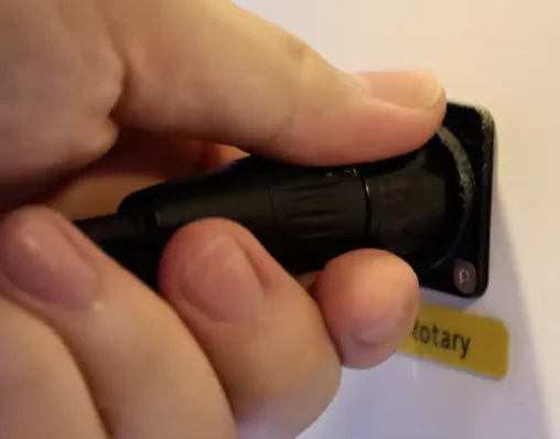 connecting the rotary
