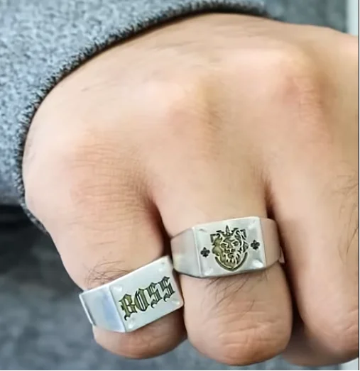 laser silver ring show