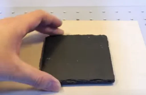putting slate on the pad