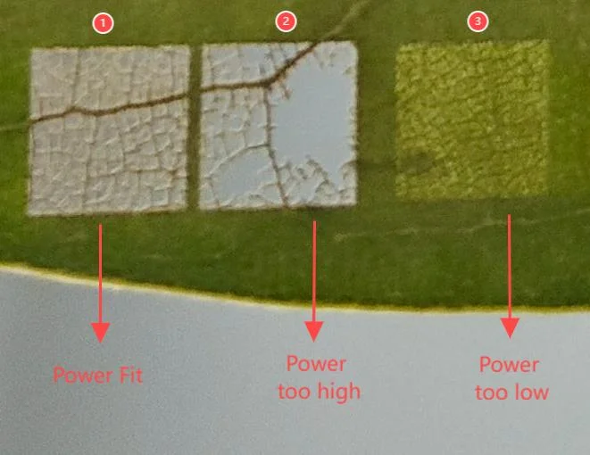 test the leaf for proper power