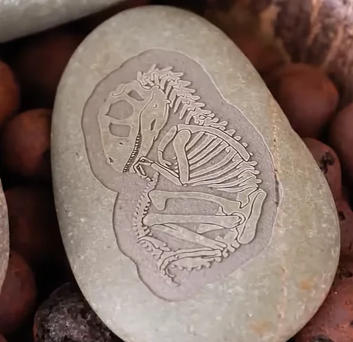 dinosaurs imitation fossil
