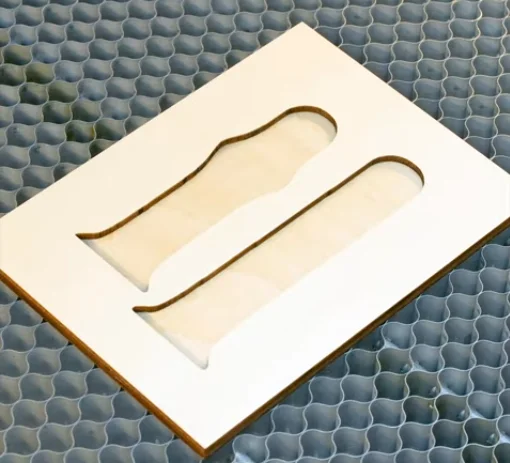 plywood mold for Apple Watch strap