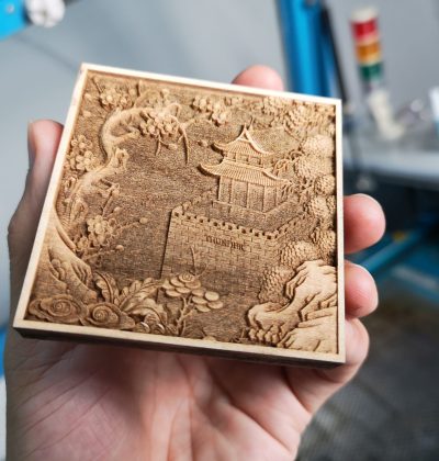 3D laser engraving