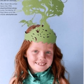 laser paper hat