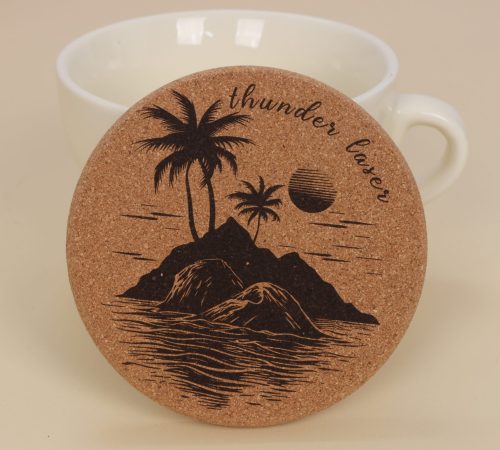 laser engraved Children's Day Gifts coaster