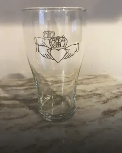 laser engraving glass cup