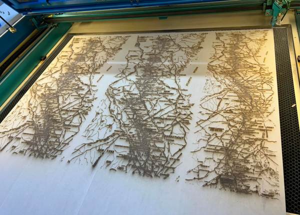 laser engraving wood map1